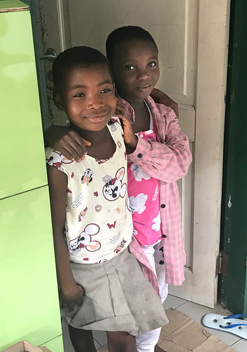 Shipped supplies and medicine have already made a huge impact at St Martin de Porres Hospital in Ghana