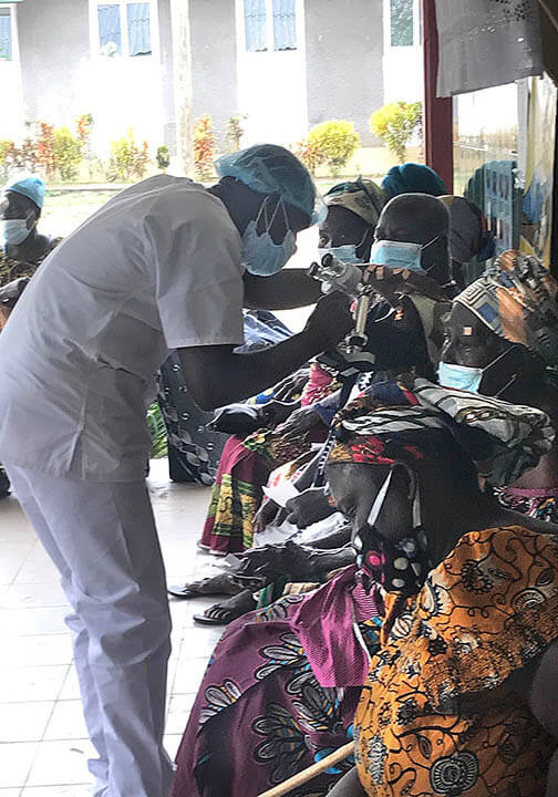 GIK 2022 Ghana, medical relief to the Enchi Government Hospital