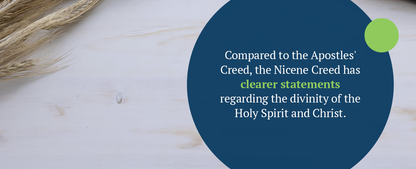 What Is the Difference Between the Nicene Creed, the Apostles' Creed and Athanasian Creed?