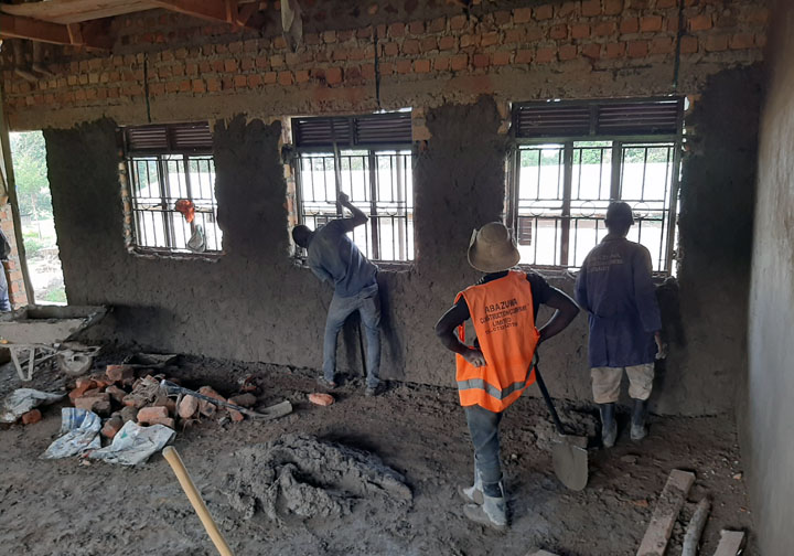 Thanks to your generosity, St. Mary's School in Uganda now has a reliable structure