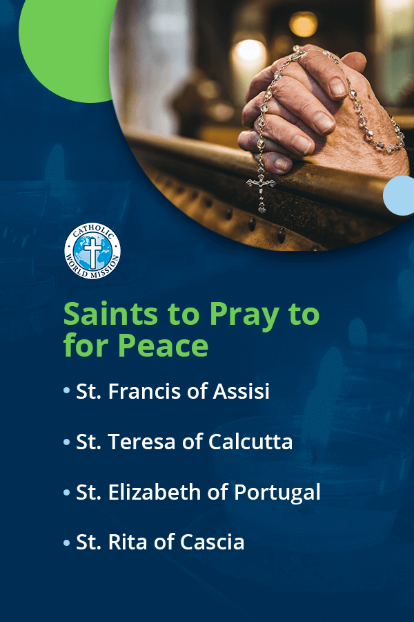 Saints to Pray to for Peace