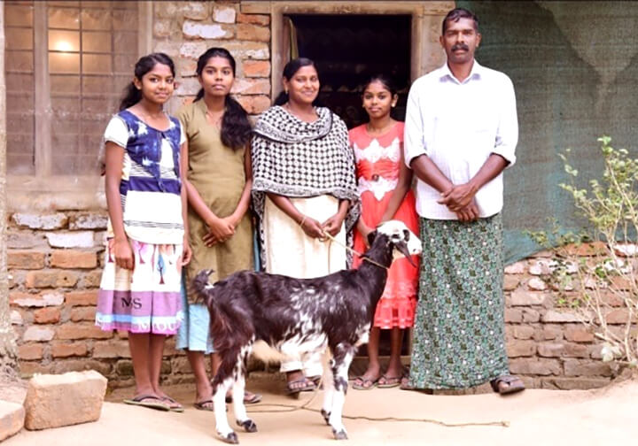 Mrs. Suja Antony family.