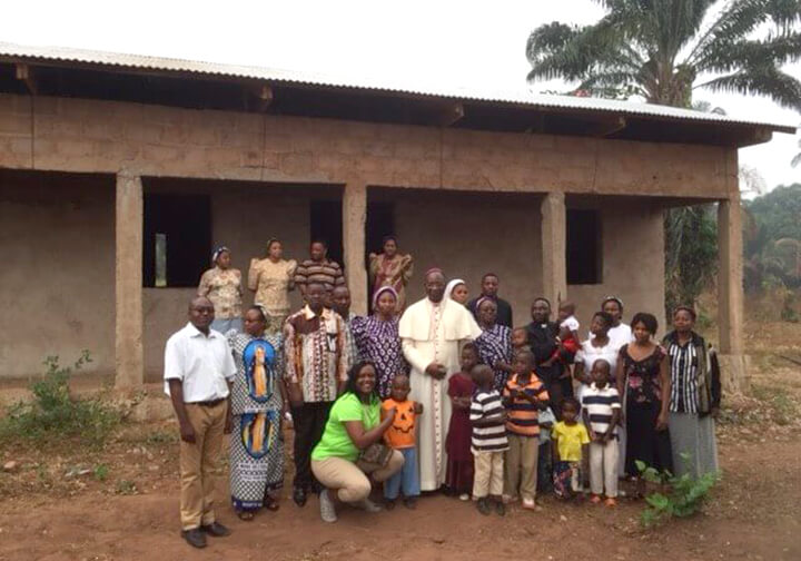 Dedication of the newly rebuilt Ndekesha orphanage.